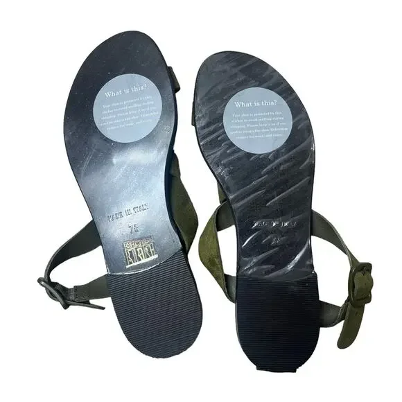 Everlane Olive Green Sandals - Picture 5 of 6